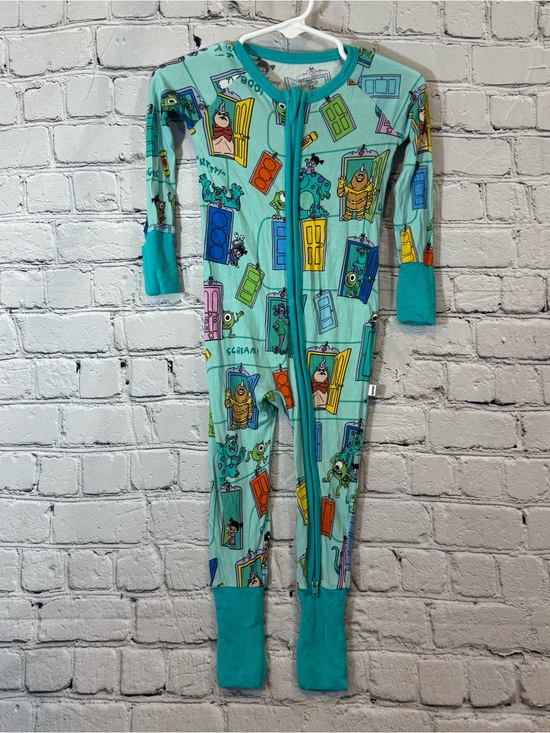 Little Sleepies Other - Little Sleepies Monsters Inc Bamboo Zippie Romper
